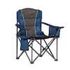 Style Selections Polyester Blue and Gray Folding Camping Chair